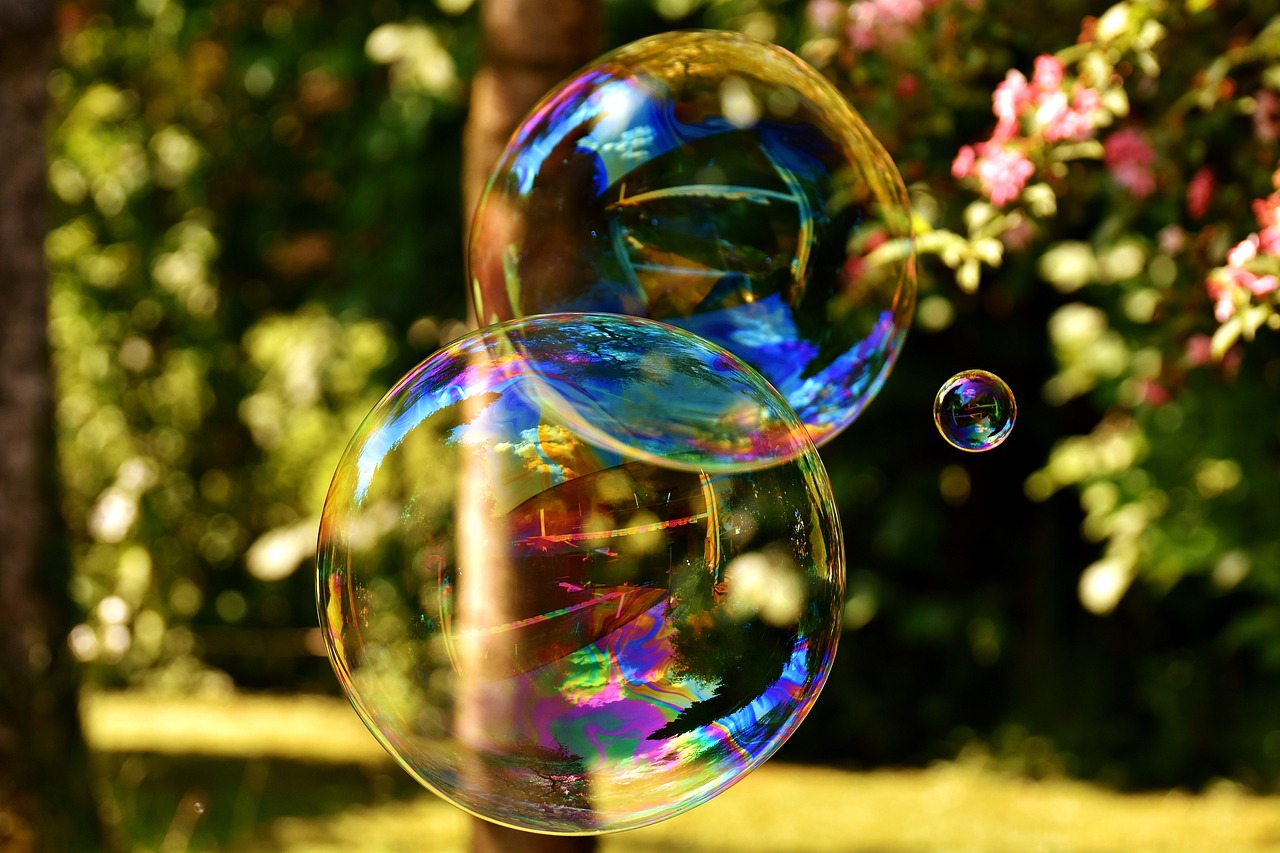soap bubble, gigantic, big